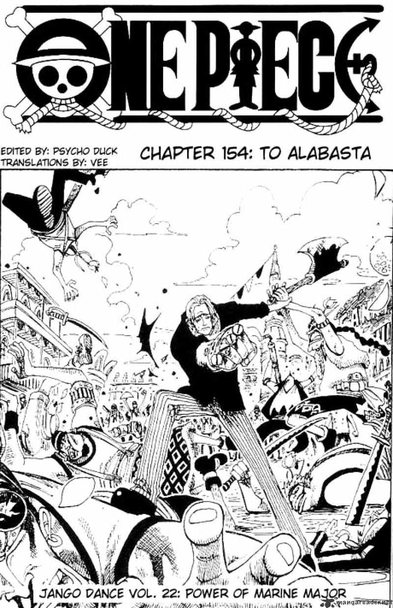 One Piece - chapter 154 - #1