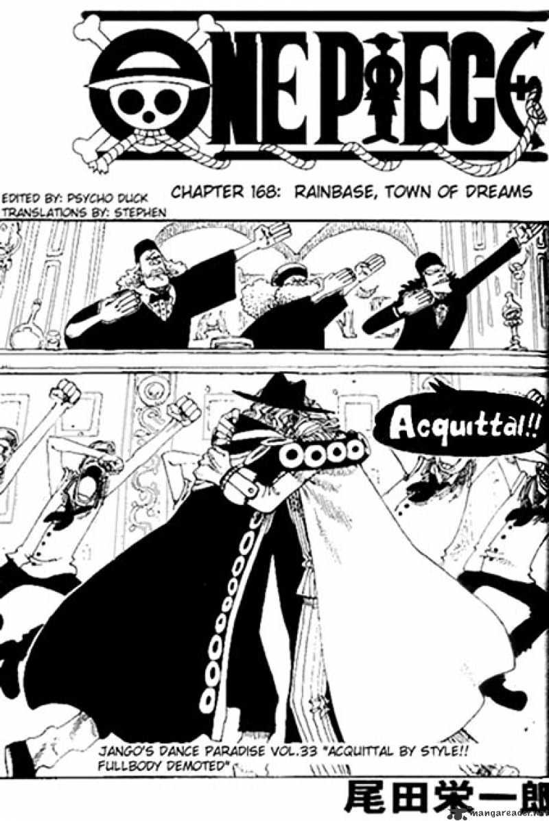 One Piece - chapter 168 - #1