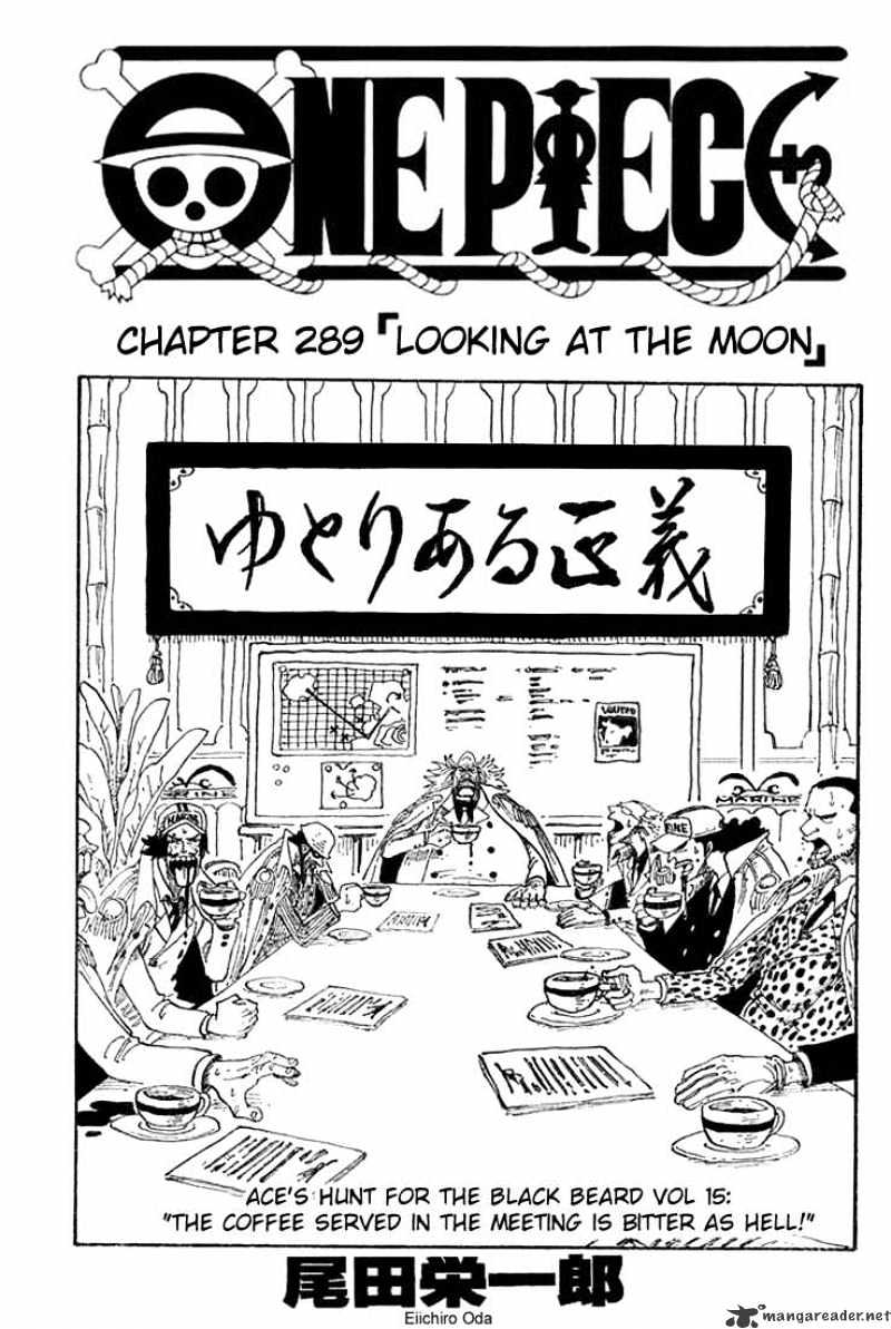 One Piece - chapter 289 - #1