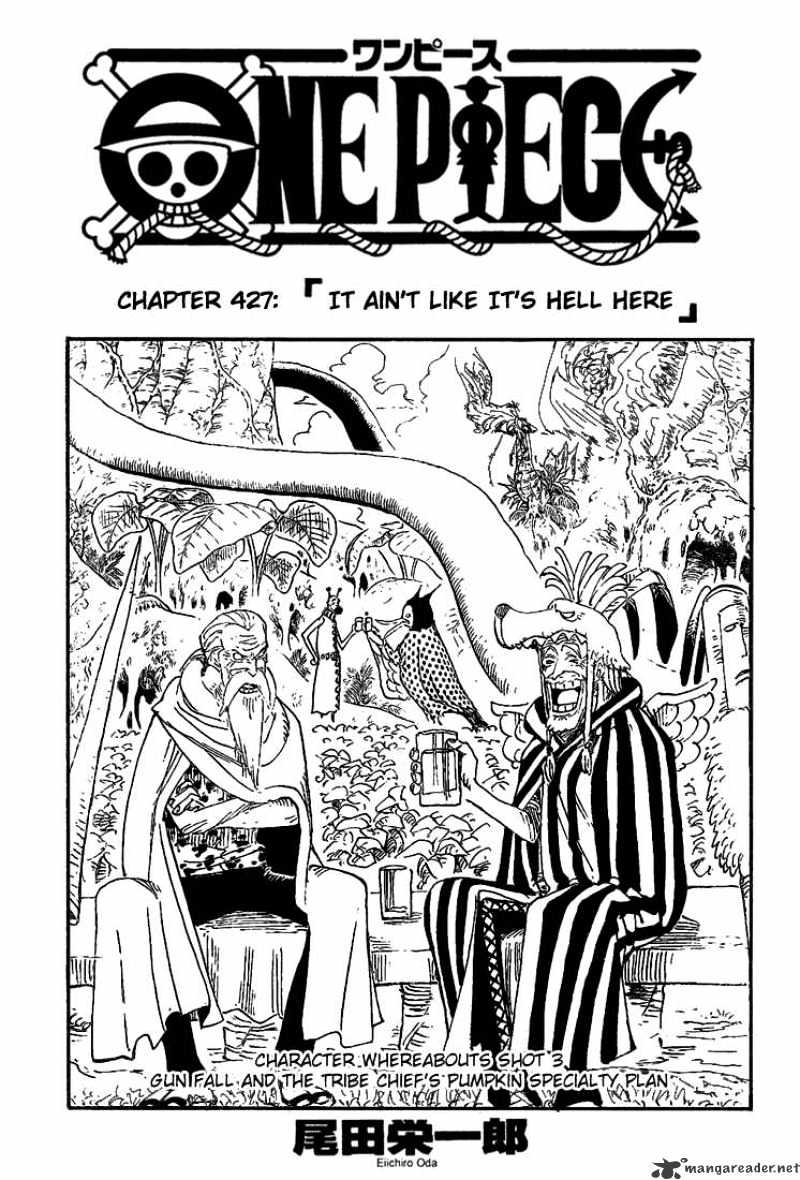 One Piece - chapter 427 - #1
