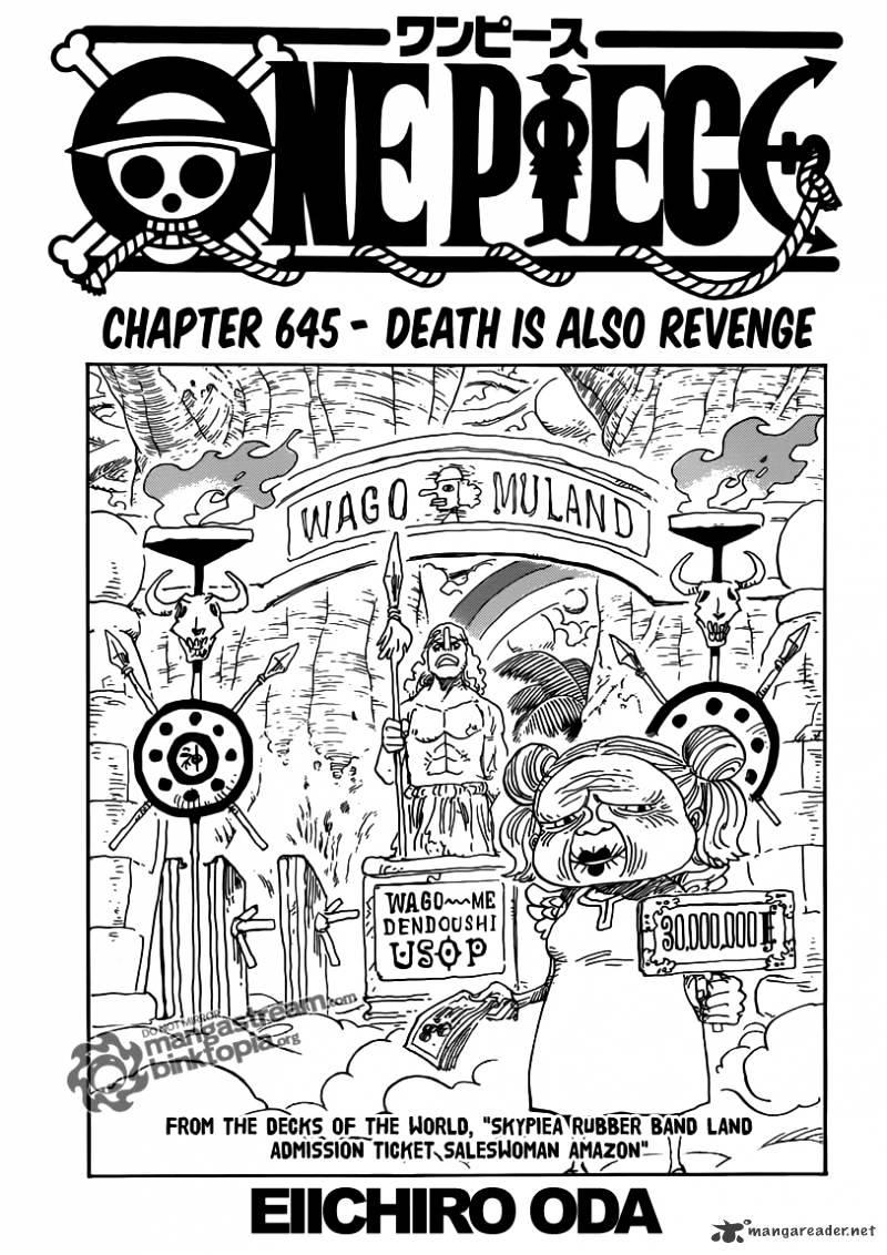 One Piece - chapter 645 - #1