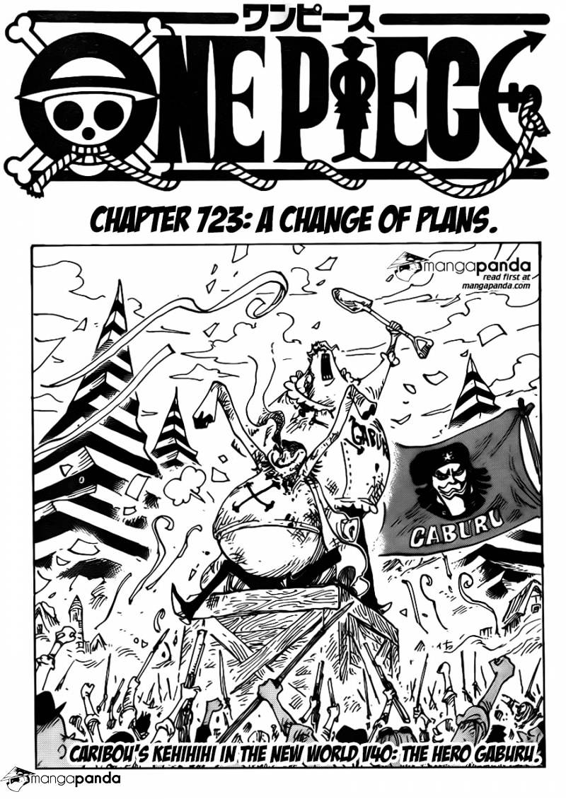 One Piece - chapter 723 - #3