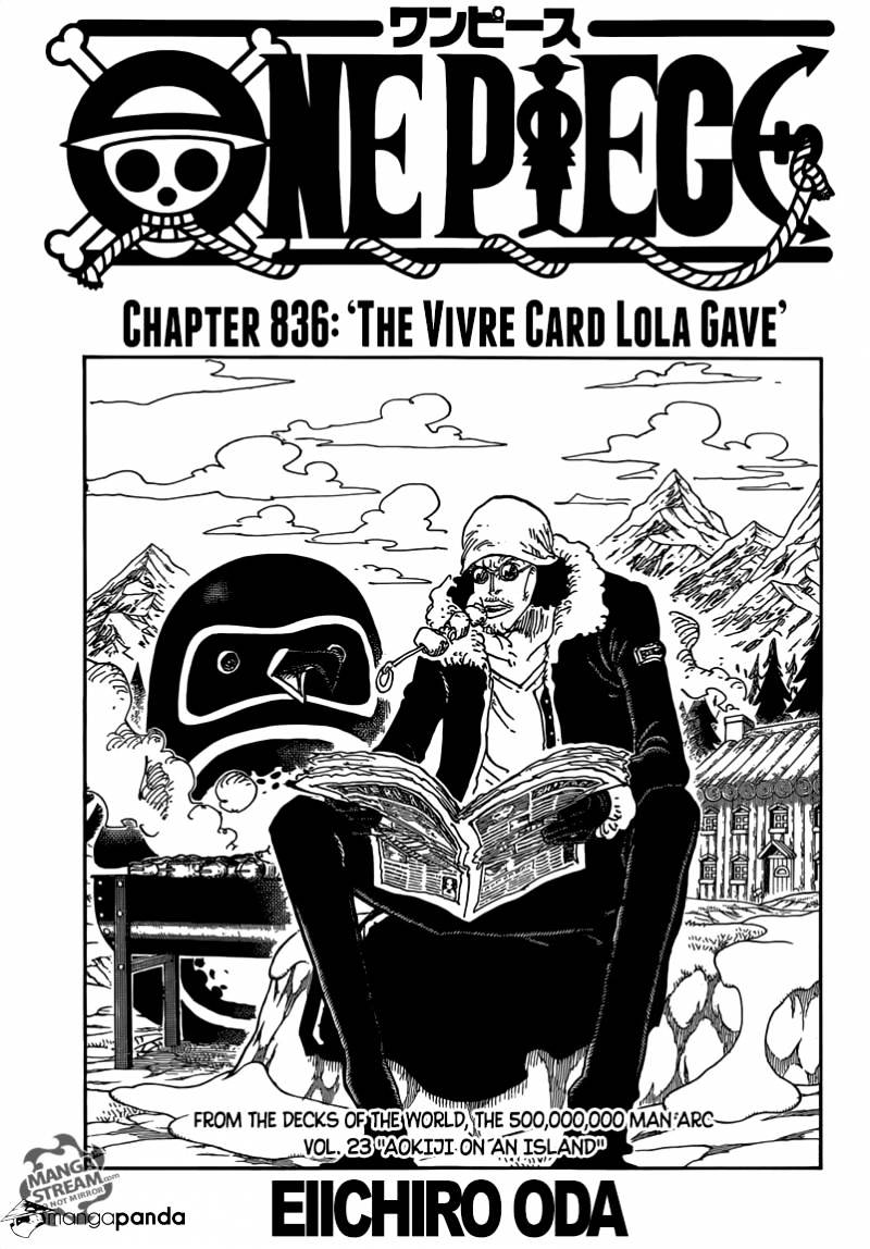One Piece - chapter 836 - #1