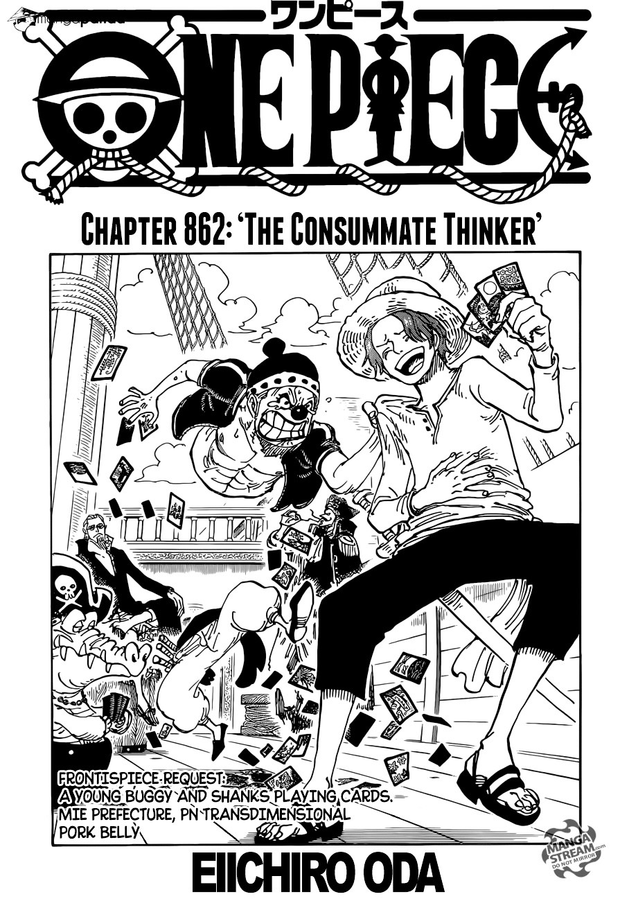 One Piece - chapter 862 - #1