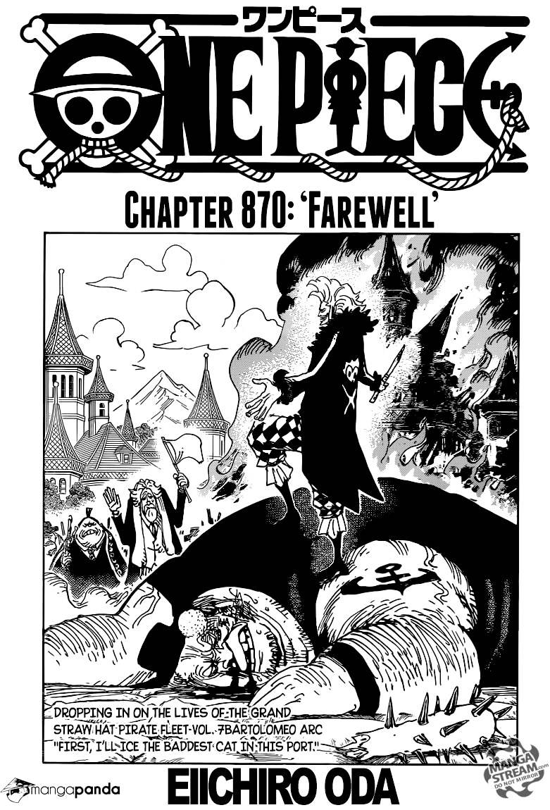 One Piece - chapter 870 - #1