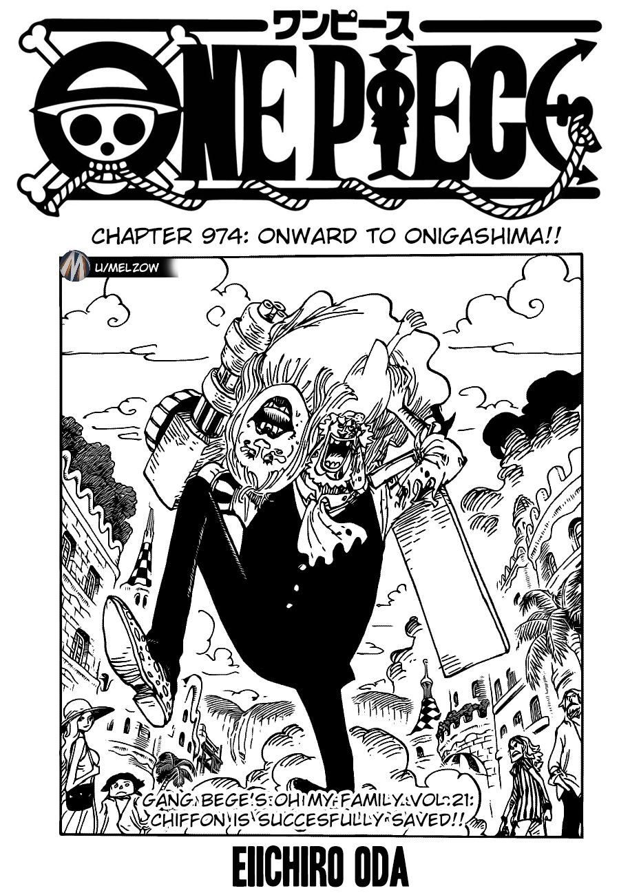 One Piece - chapter 974 - #1