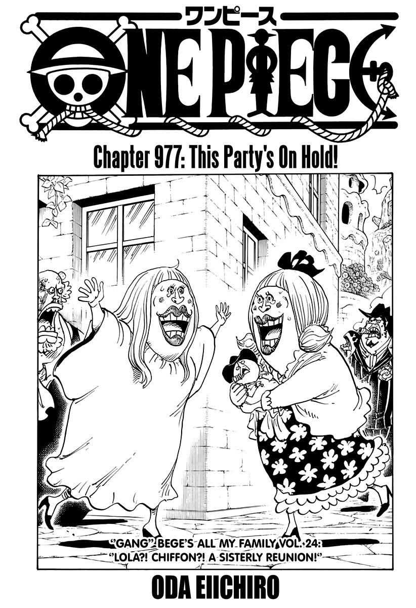 One Piece - chapter 977 - #1