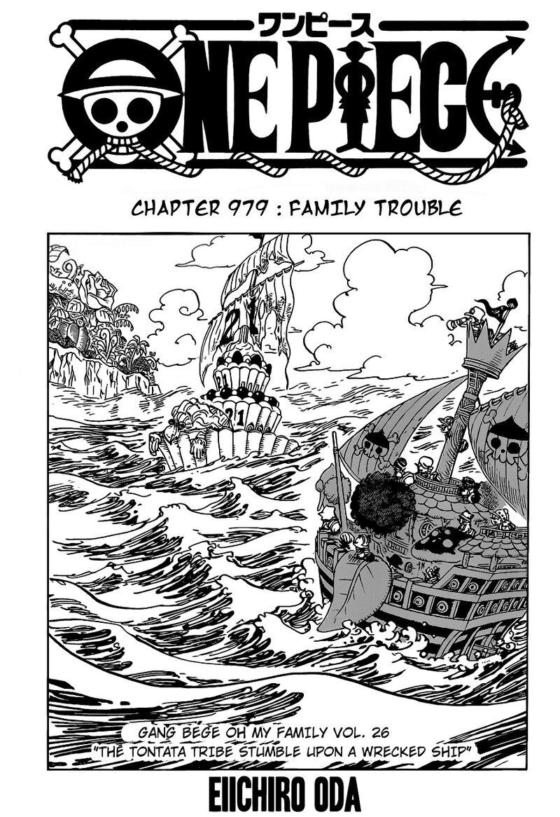 One Piece - chapter 979 - #1