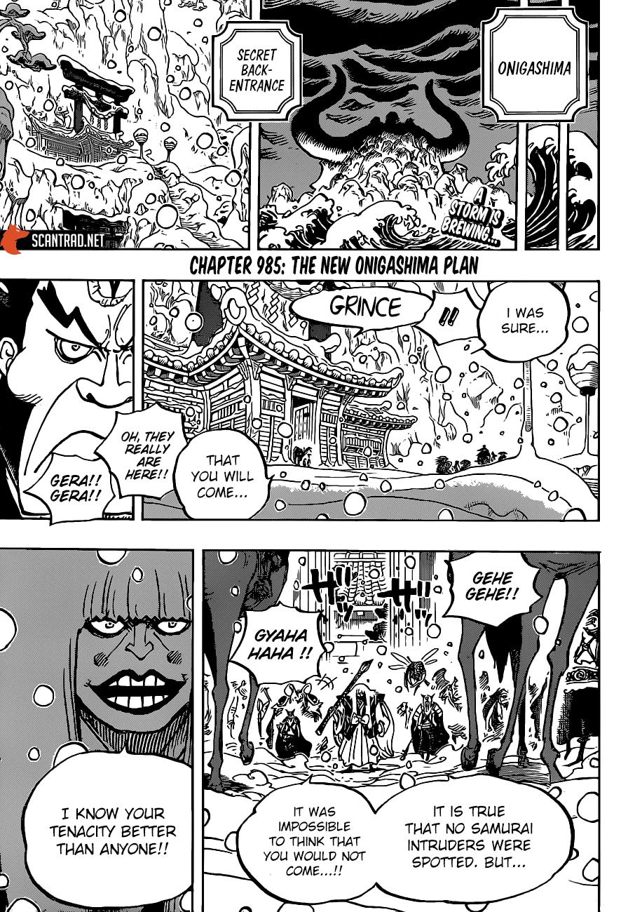 One Piece - chapter 985 - #3