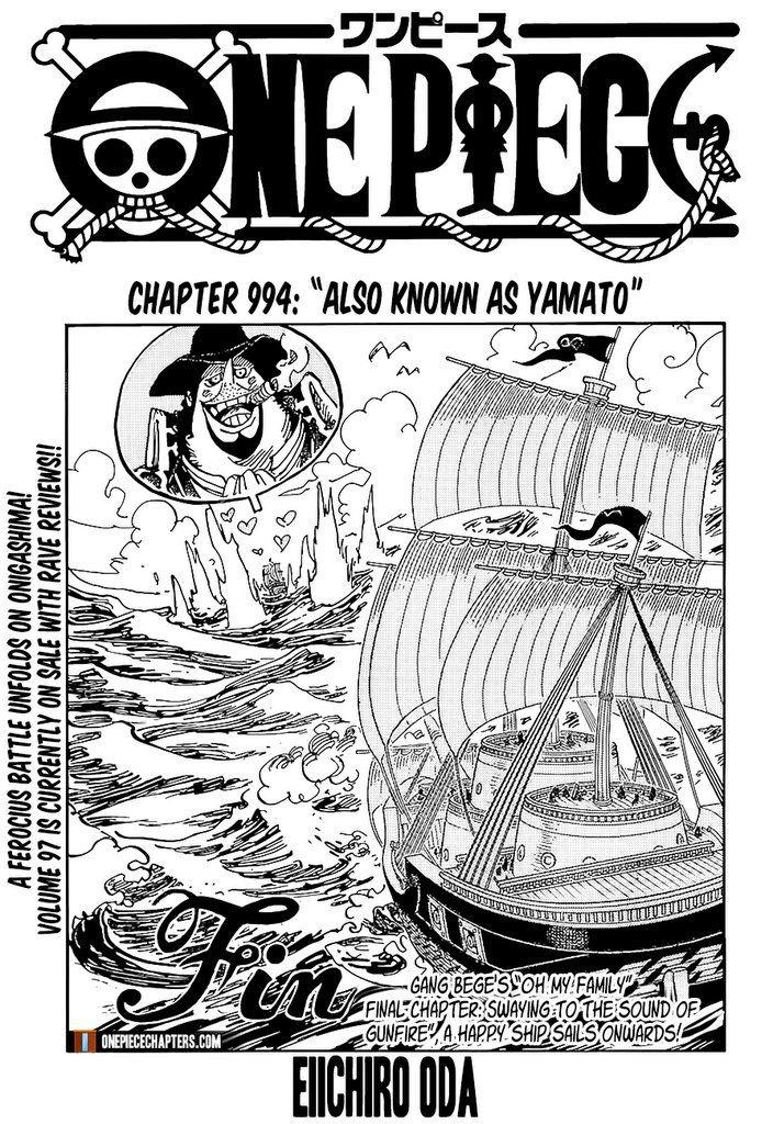 One Piece - chapter 994 - #1