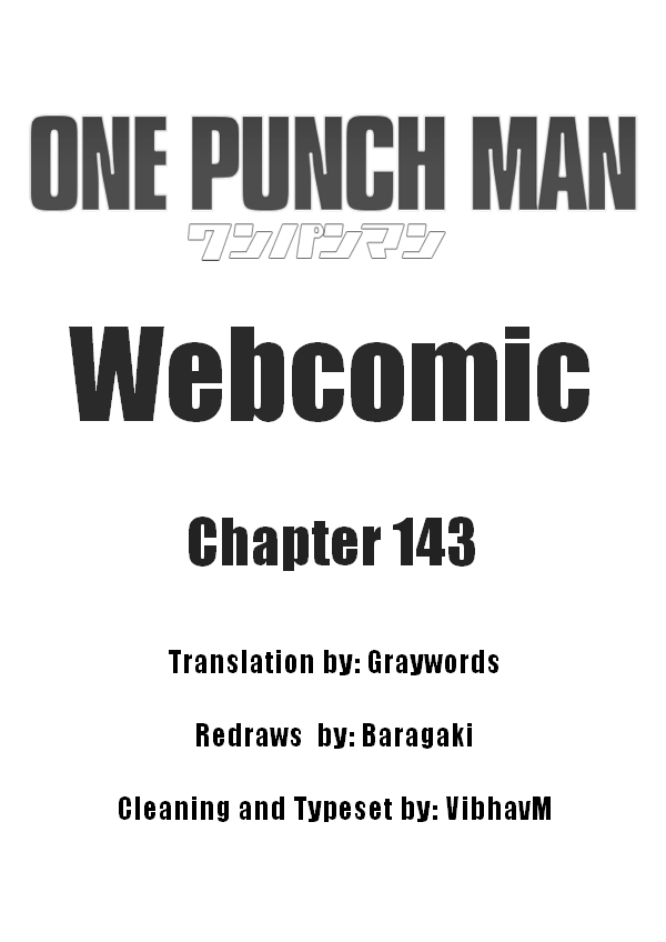 Onepunch-man (one) - chapter 143 - #1