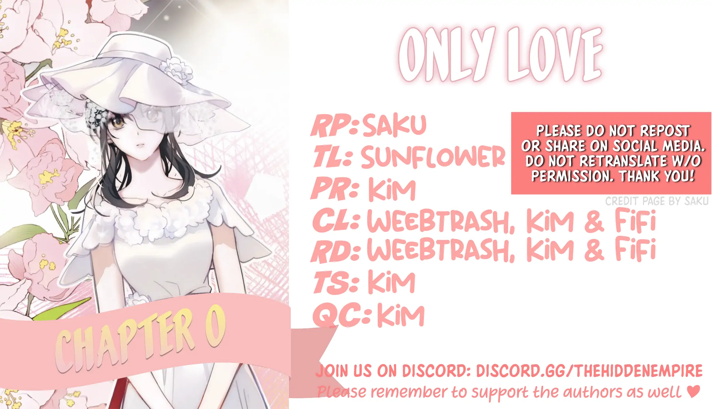 Only Love - chapter 0 - #1