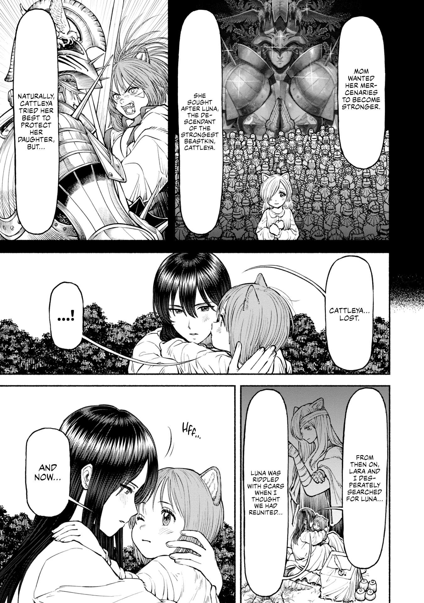 Female Knight and the Kemonomimi Child - chapter 34 - #3