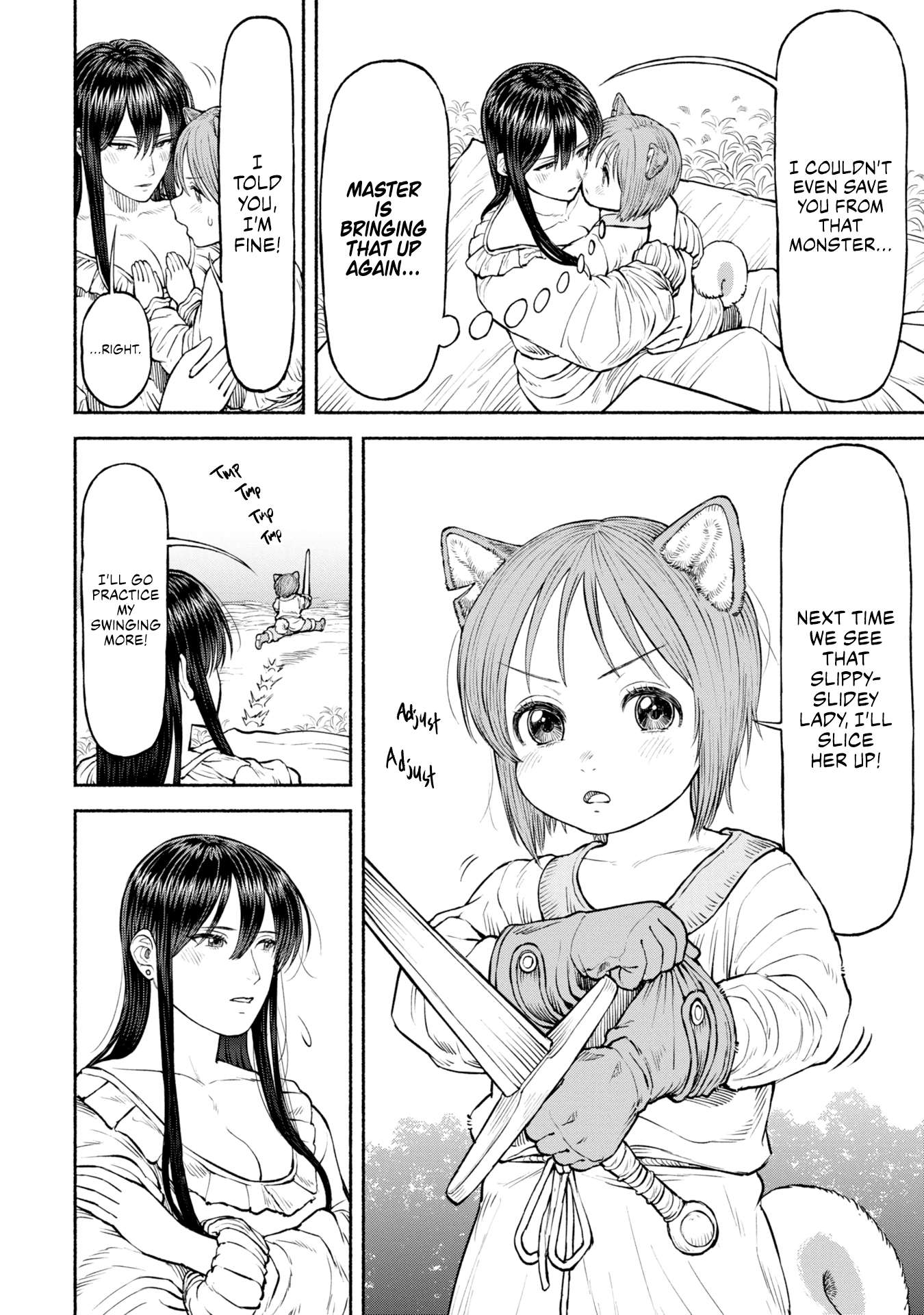 Female Knight and the Kemonomimi Child - chapter 34 - #4