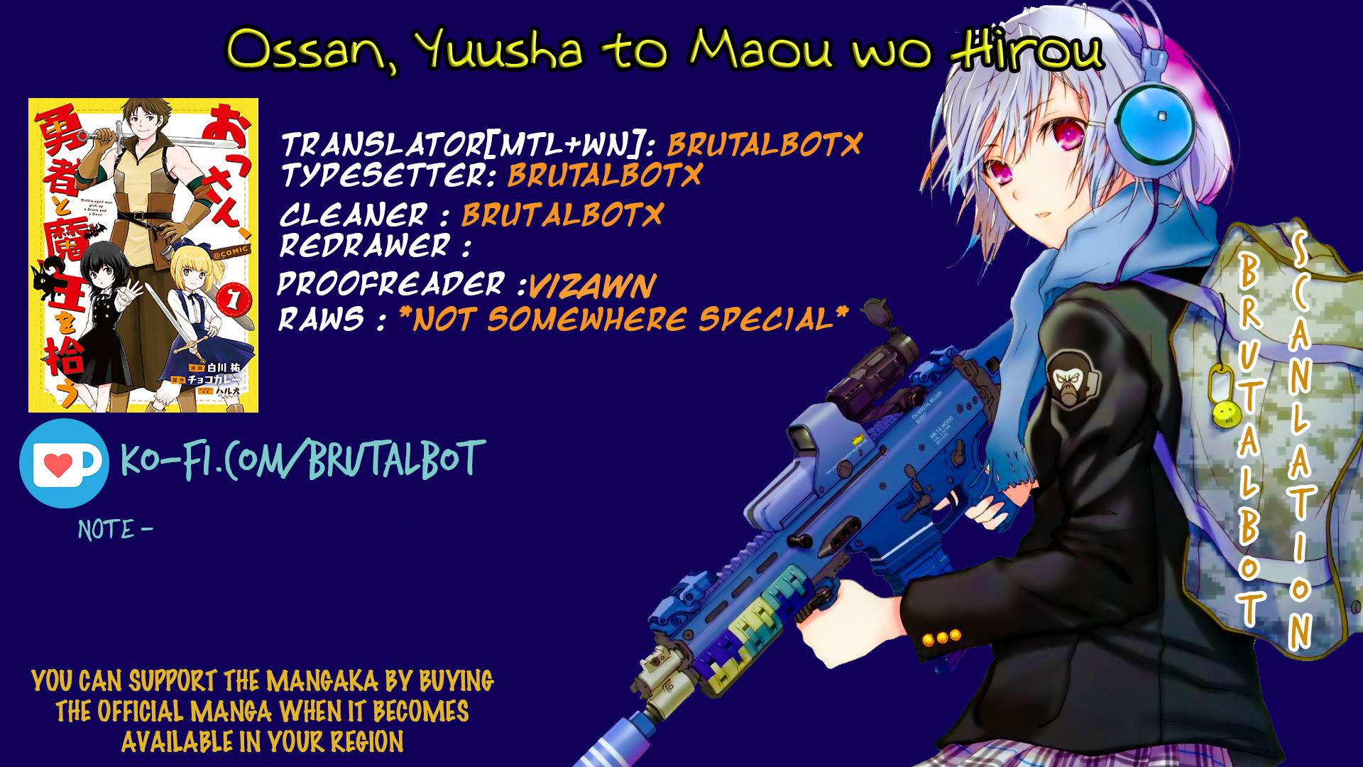 Ossan, Yuusha to Maou wo Hirou - chapter 2.1 - #1