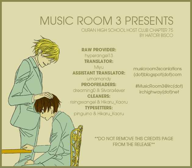 Ouran High School Host Club - chapter 75 - #1