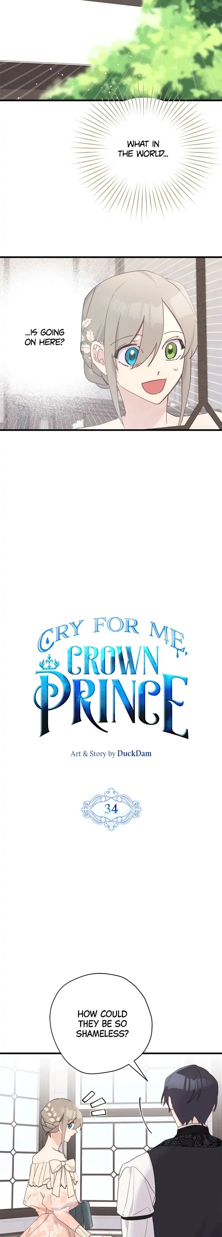 Please Cry, Crown Prince - chapter 34 - #2