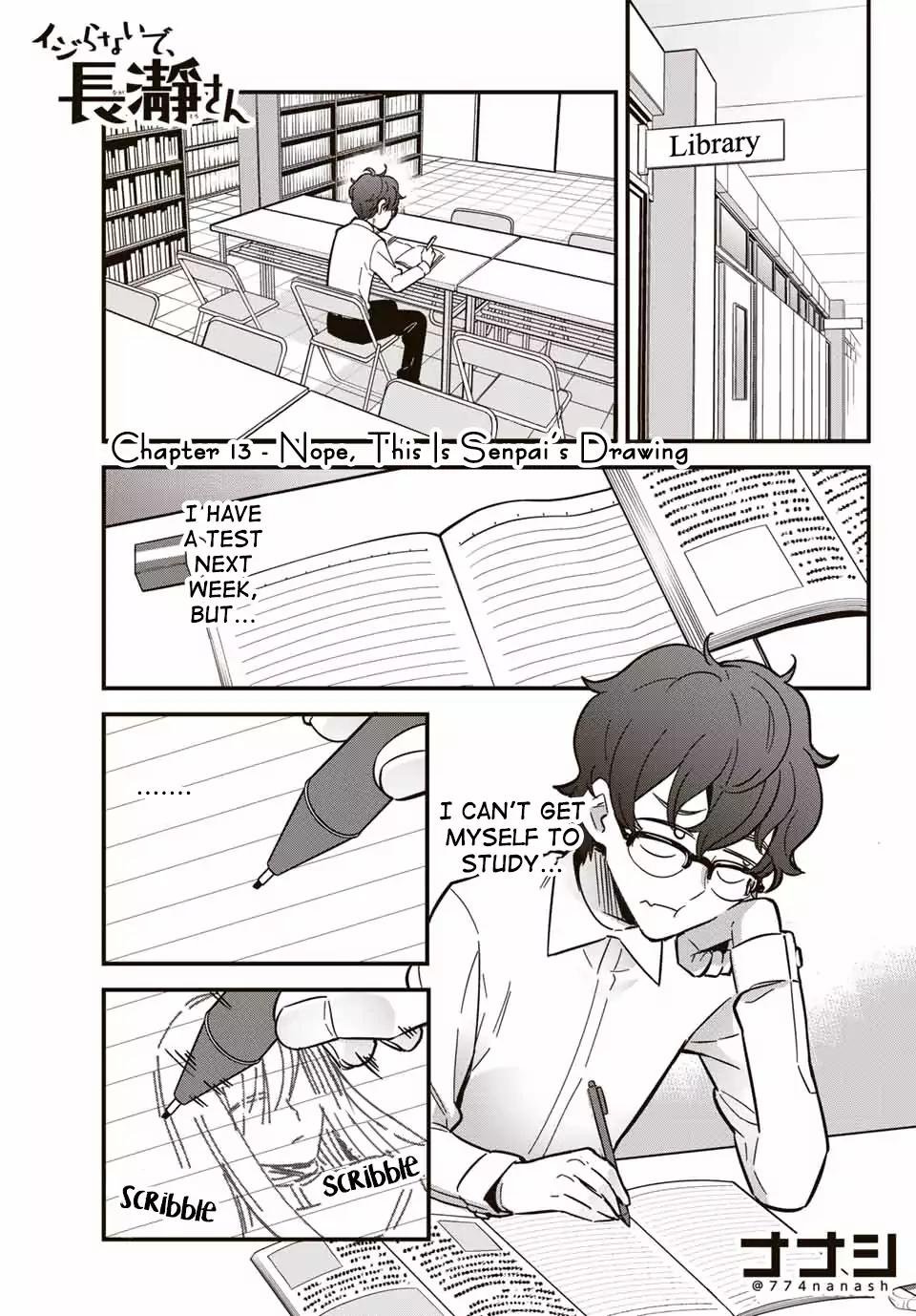 Please Don't Bully me, Nagatoro - chapter 13 - #1