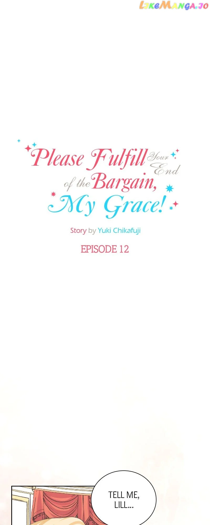 Please Fulfill Your End Of The Bargain, My Grace! - chapter 12 - #1