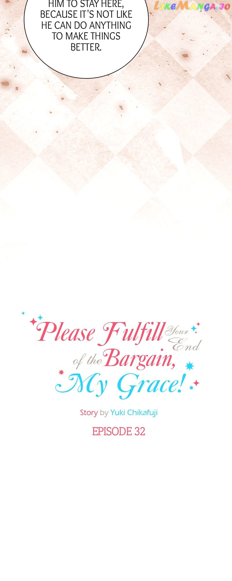Please Fulfill Your End of the Bargain, My Grace! - chapter 32 - #5