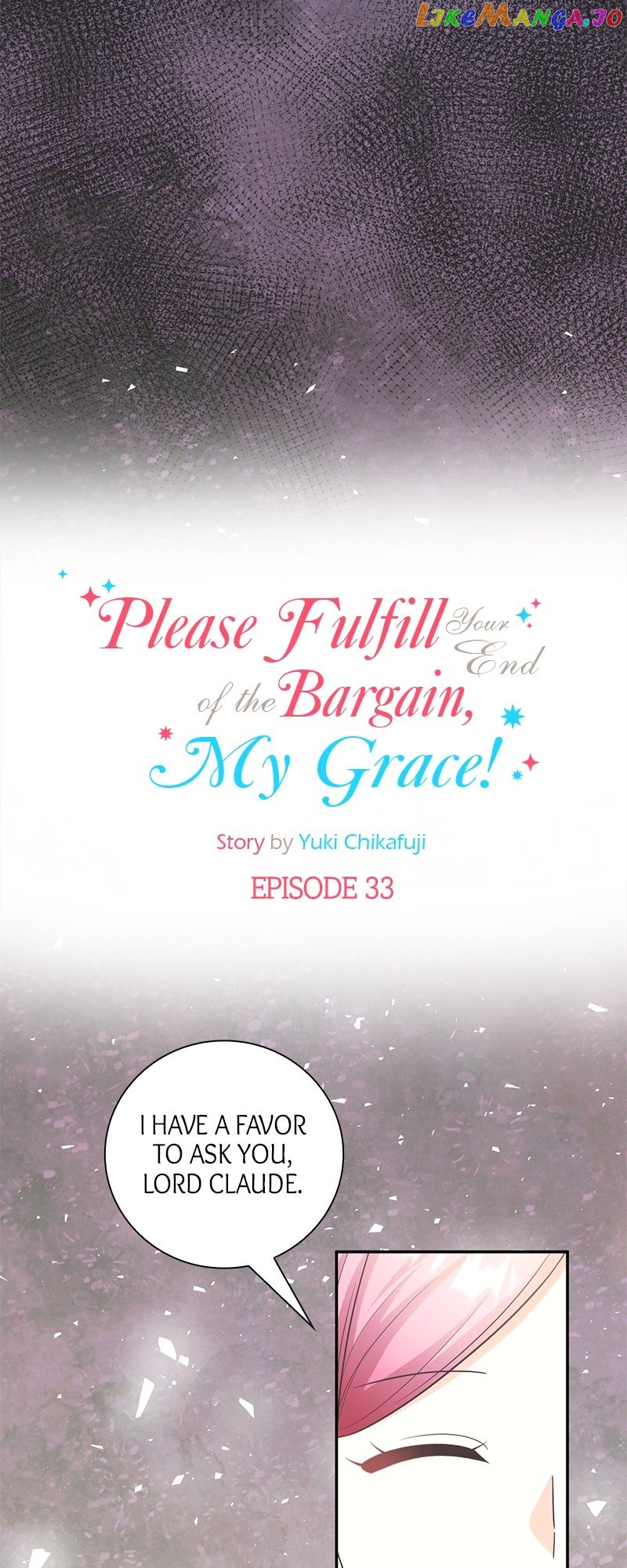 Please Fulfill Your End of the Bargain, My Grace! - chapter 33 - #4