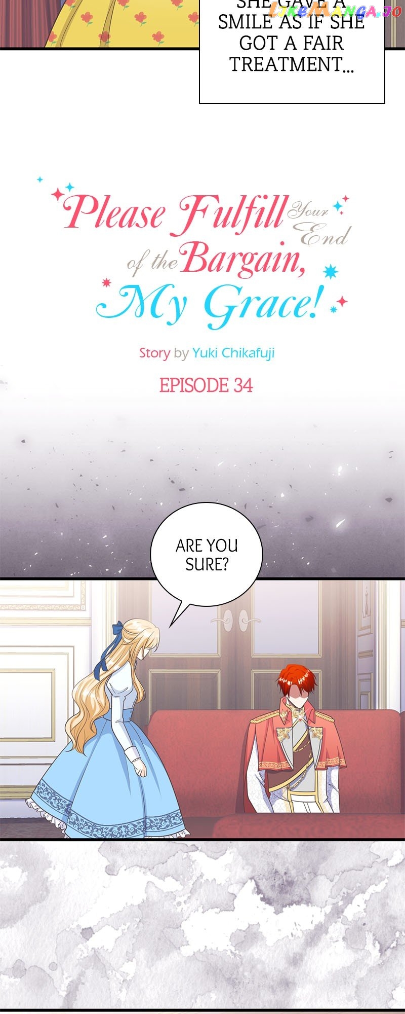 Please Fulfill Your End Of The Bargain, My Grace! - chapter 34 - #2