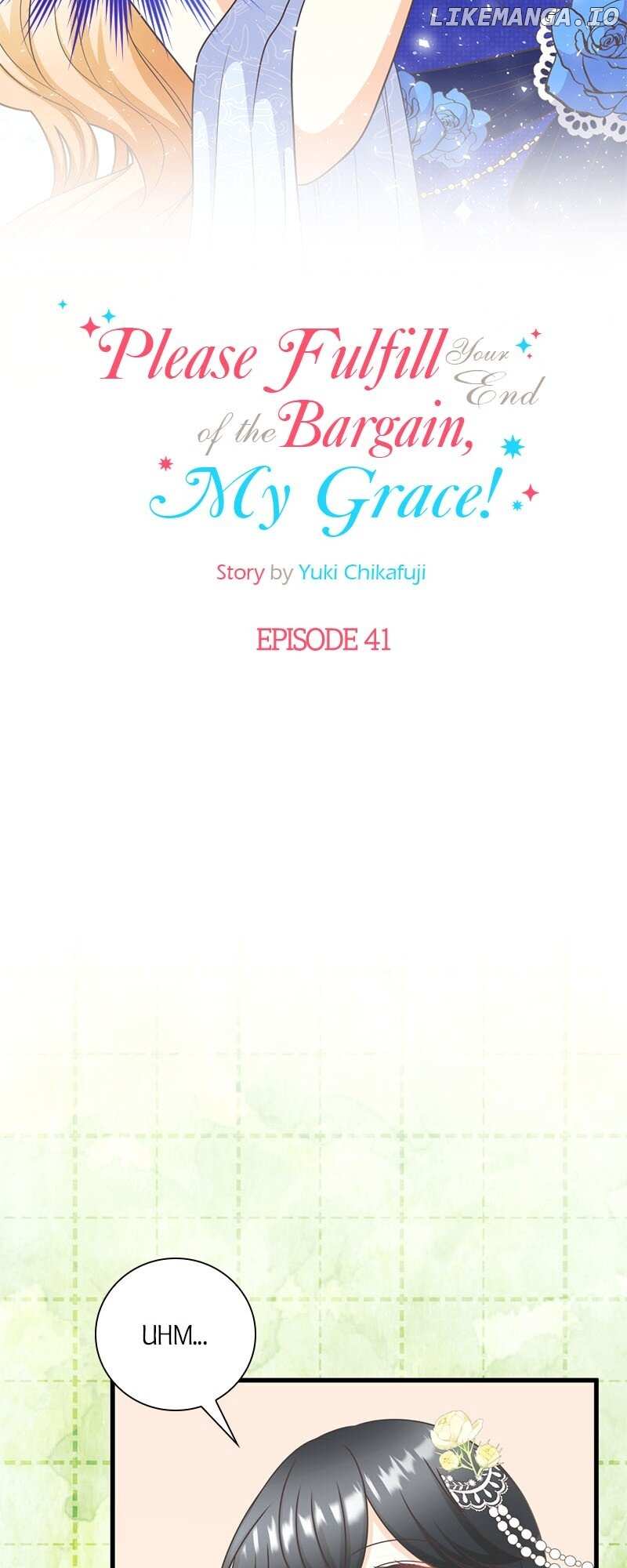 Please Fulfill Your End Of The Bargain, My Grace! - chapter 41 - #5