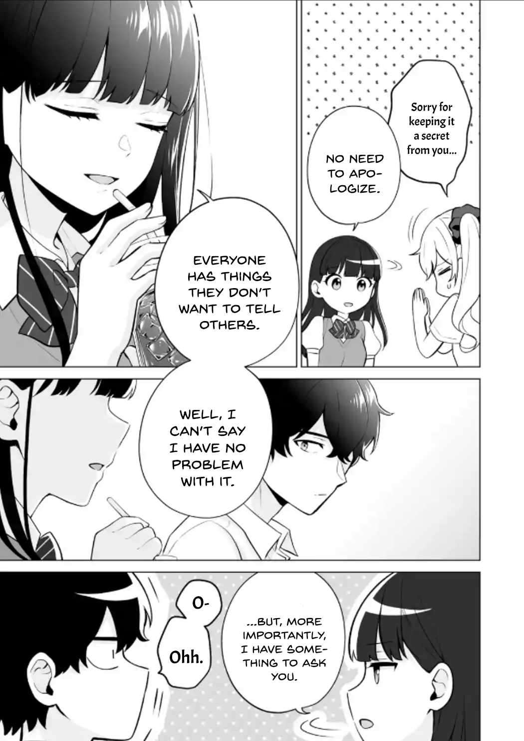 Please Leave Me Alone (For Some Reason, She Wants to Change a Lone Wolf's Helpless High School Life.) - chapter 21 - #5