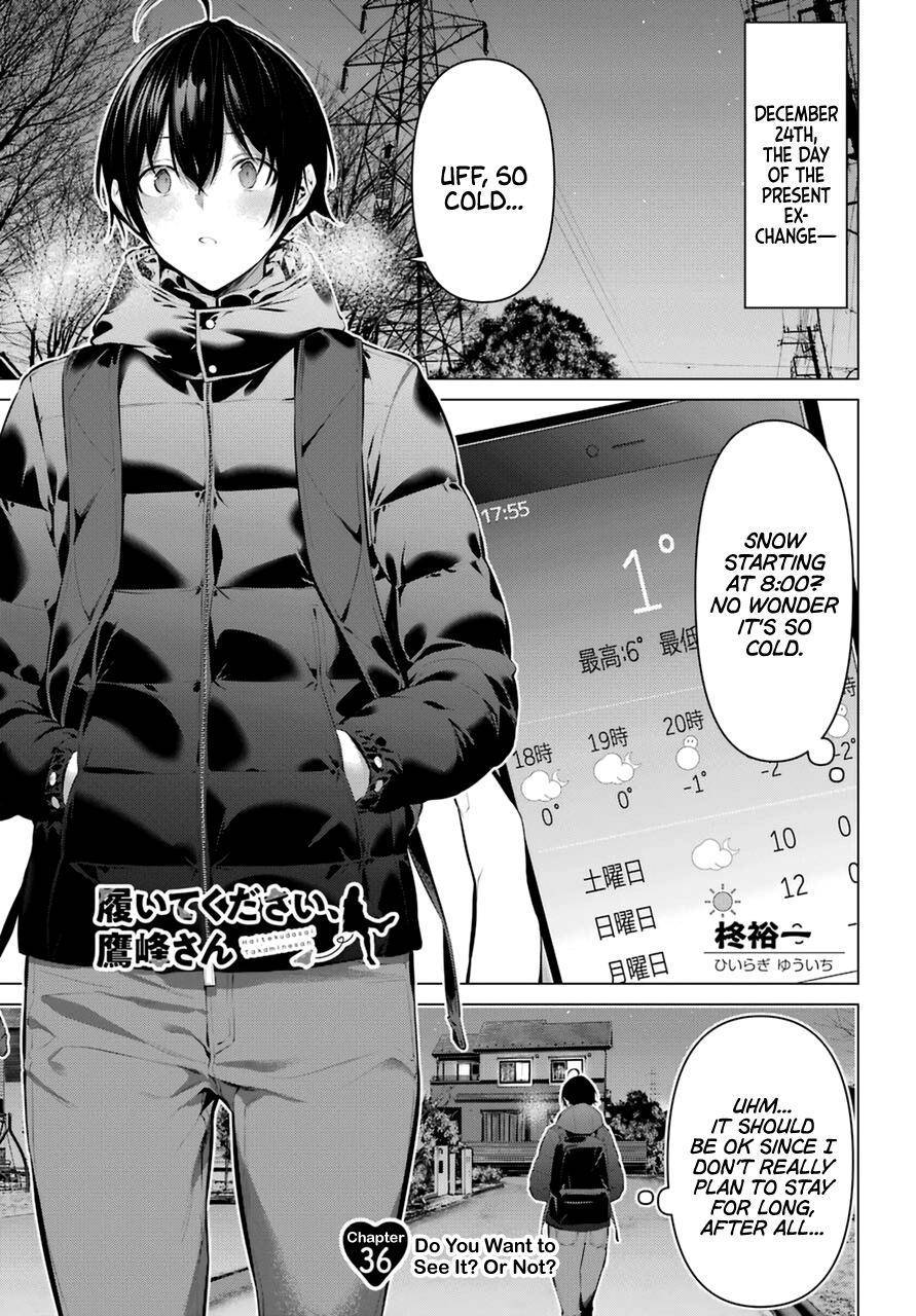 Please Put These on, Takamine-san - chapter 36 - #2