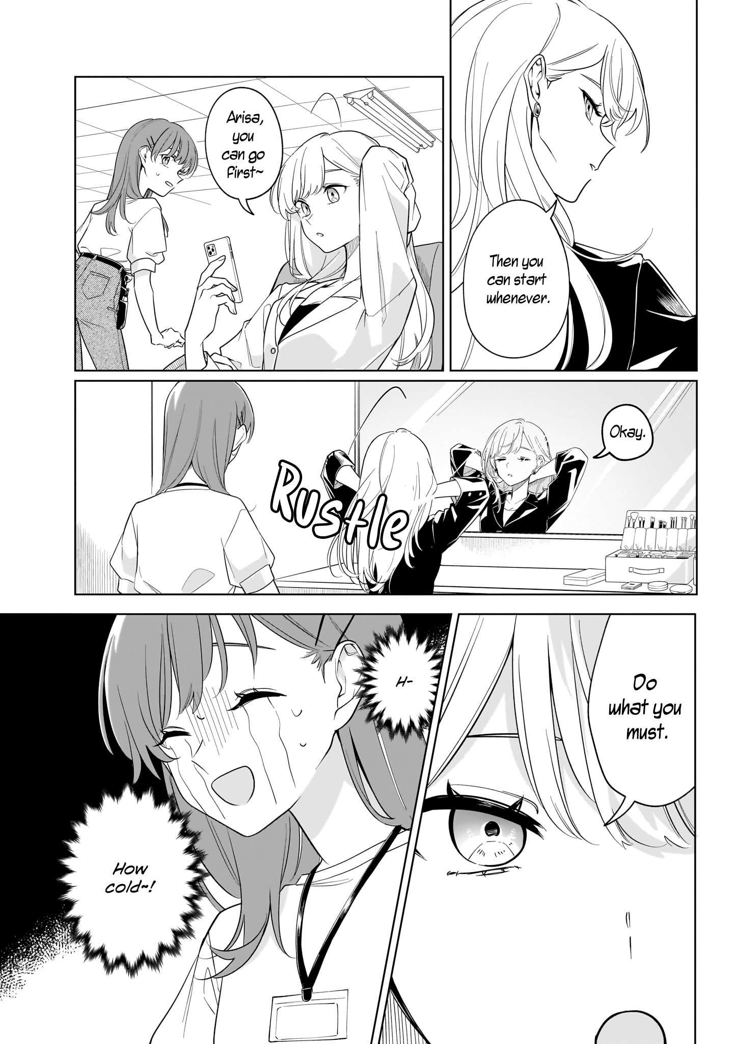 Private Life is Theirs Alone. Celebrity x Yuri Anthology - chapter 2 - #6