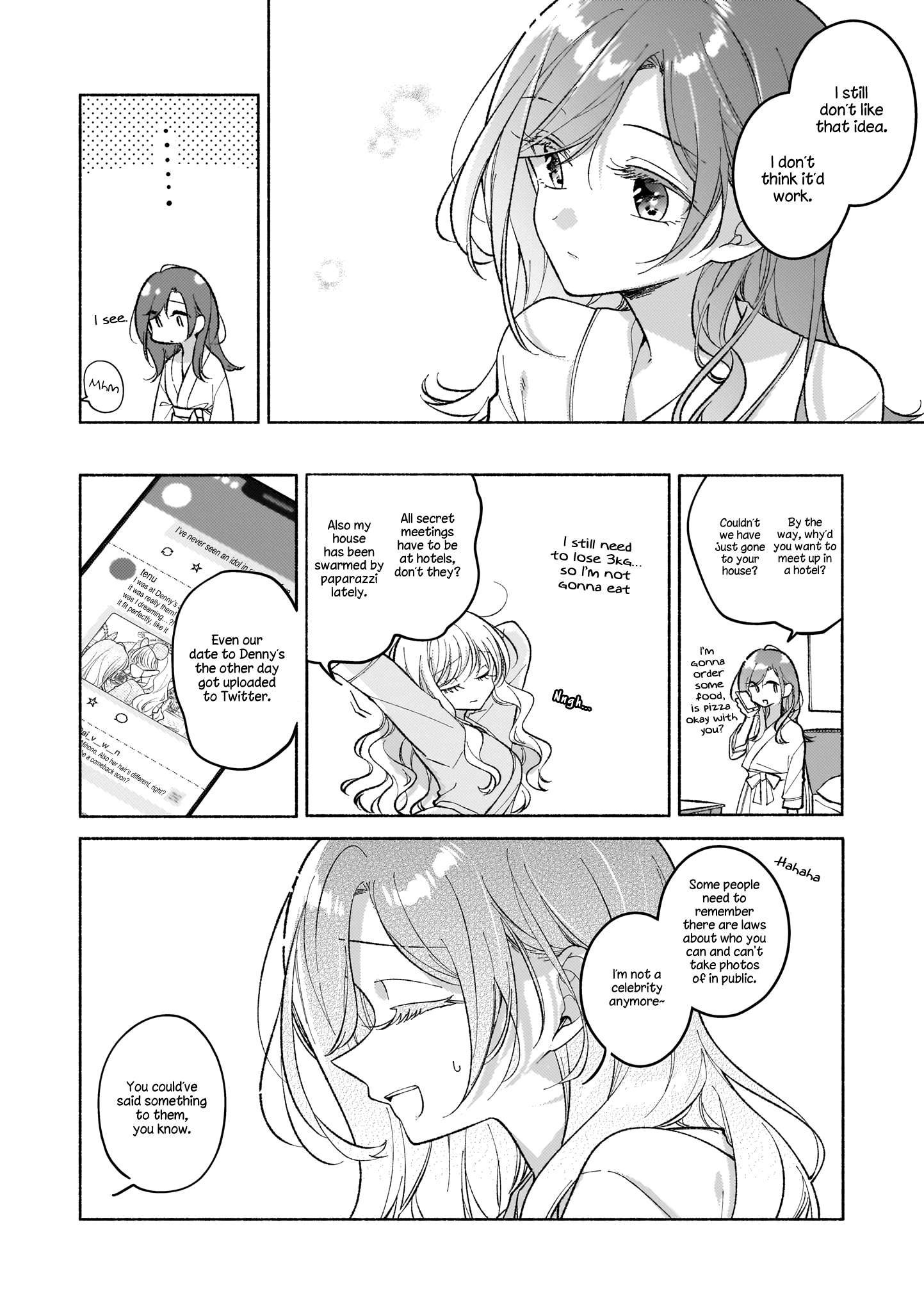 Private Life is Theirs Alone. Celebrity x Yuri Anthology - chapter 3 - #4