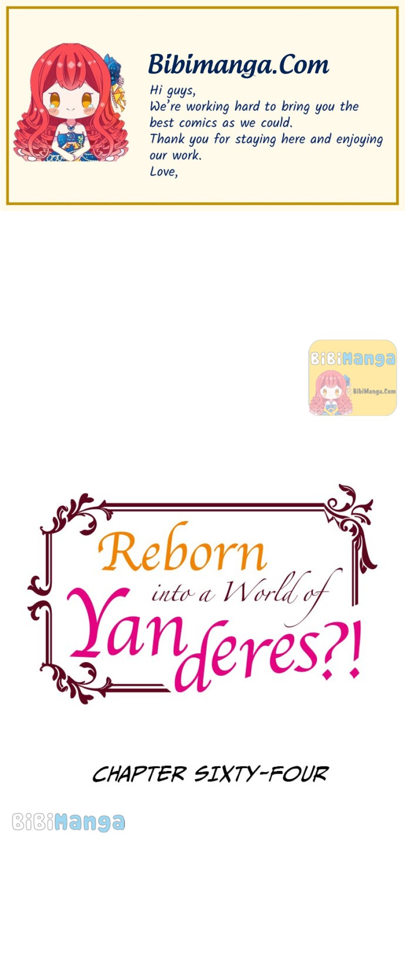 Reborn into a World of Yanderes?! - chapter 64 - #1