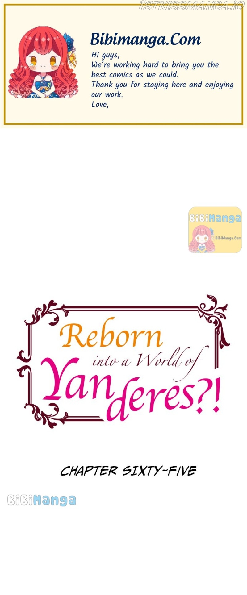Reborn into a World of Yanderes?! - chapter 65 - #1