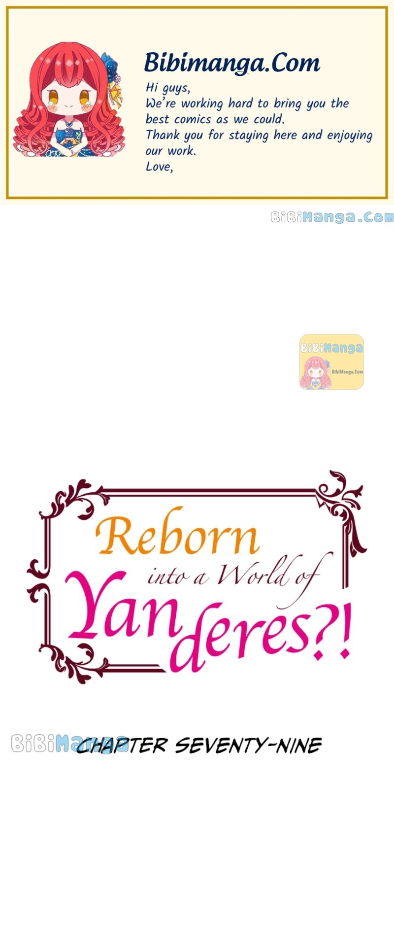 Reborn into a World of Yanderes?! - chapter 79 - #1