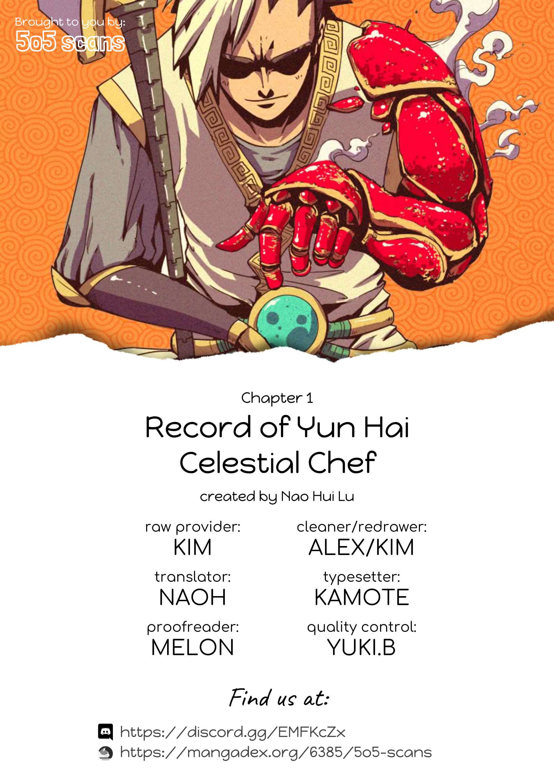 Record of Yun Hai Celestial Chef - chapter 1 - #1