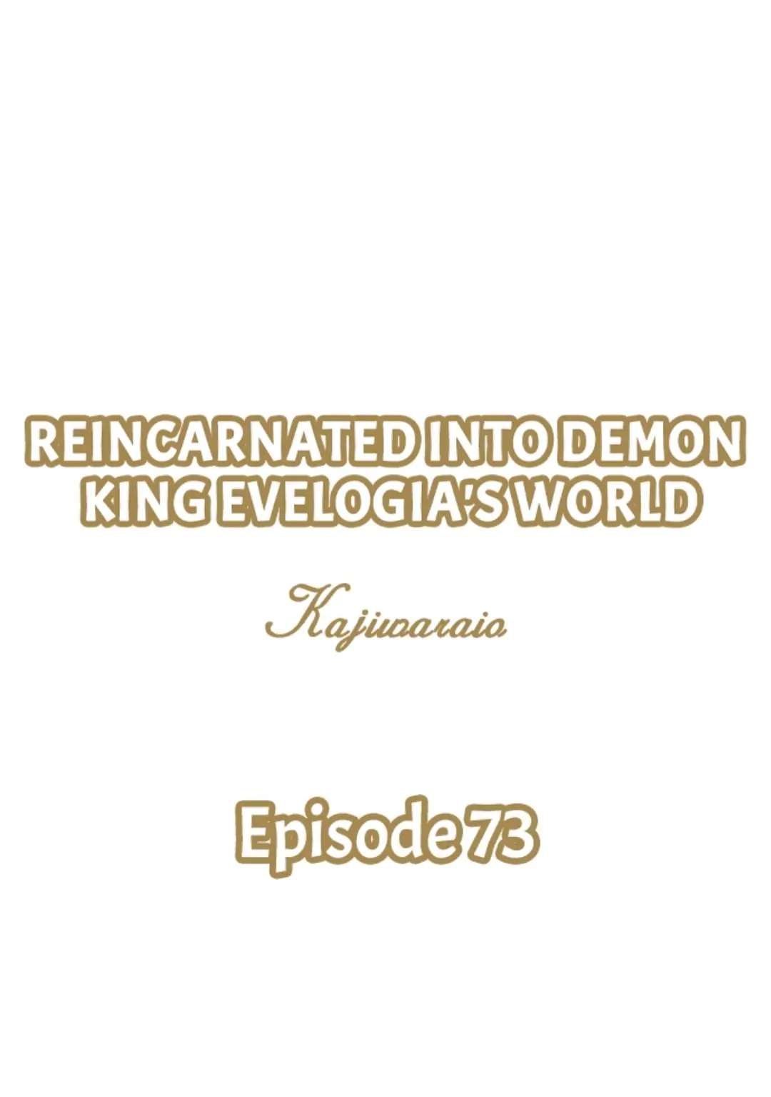 Reincarnated Into Demon King Evelogia's World - chapter 73 - #2