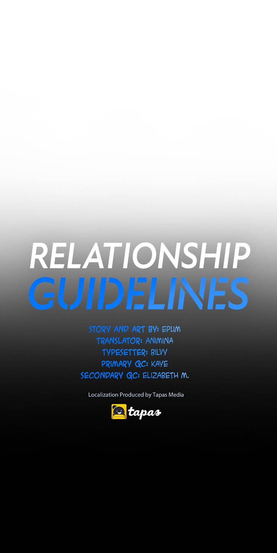 Relationship Guidelines - chapter 15 - #1