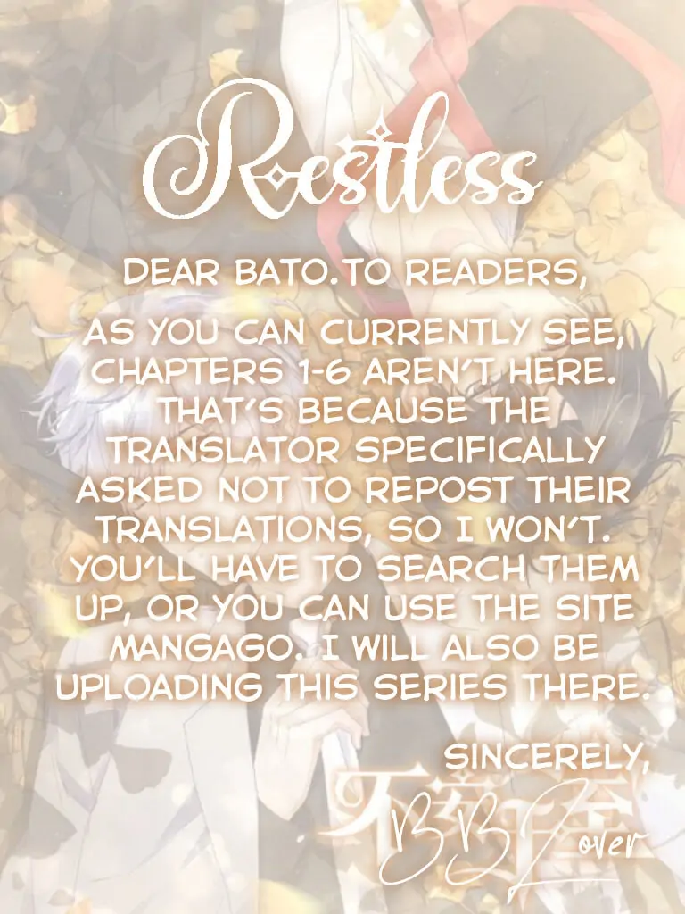 Restless - chapter 0 - #1