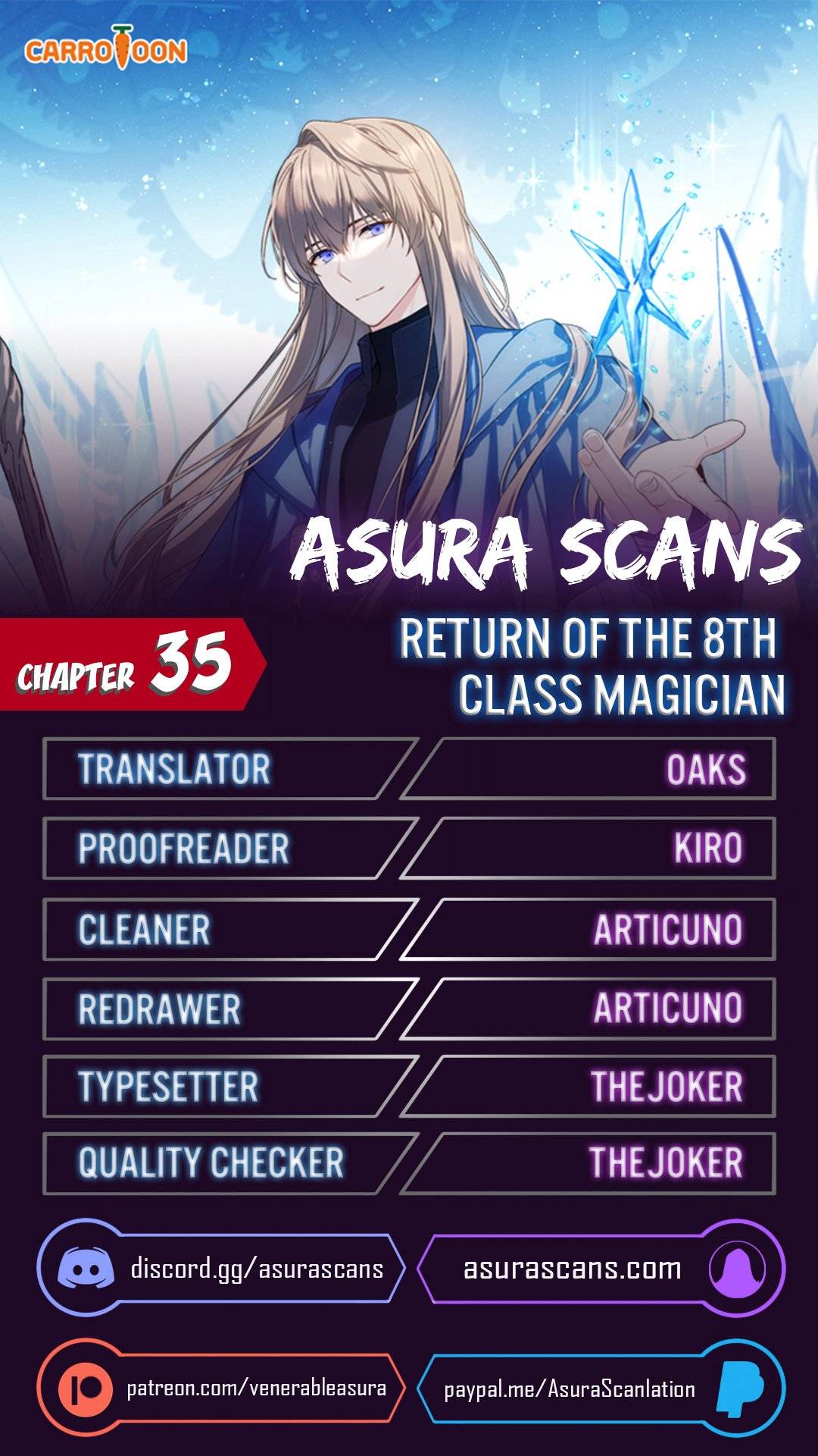 Return Of The 8Th Class Magician - chapter 35 - #1