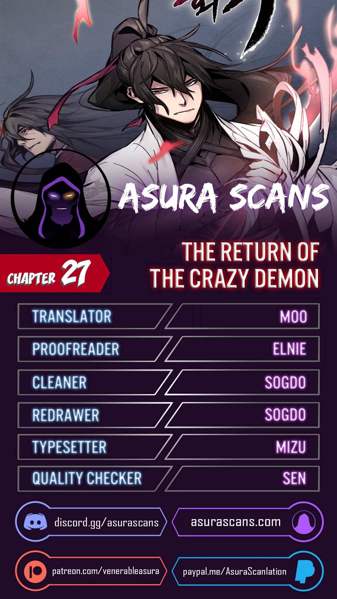 The Return Of The Crazy Demon - chapter 27 - #1