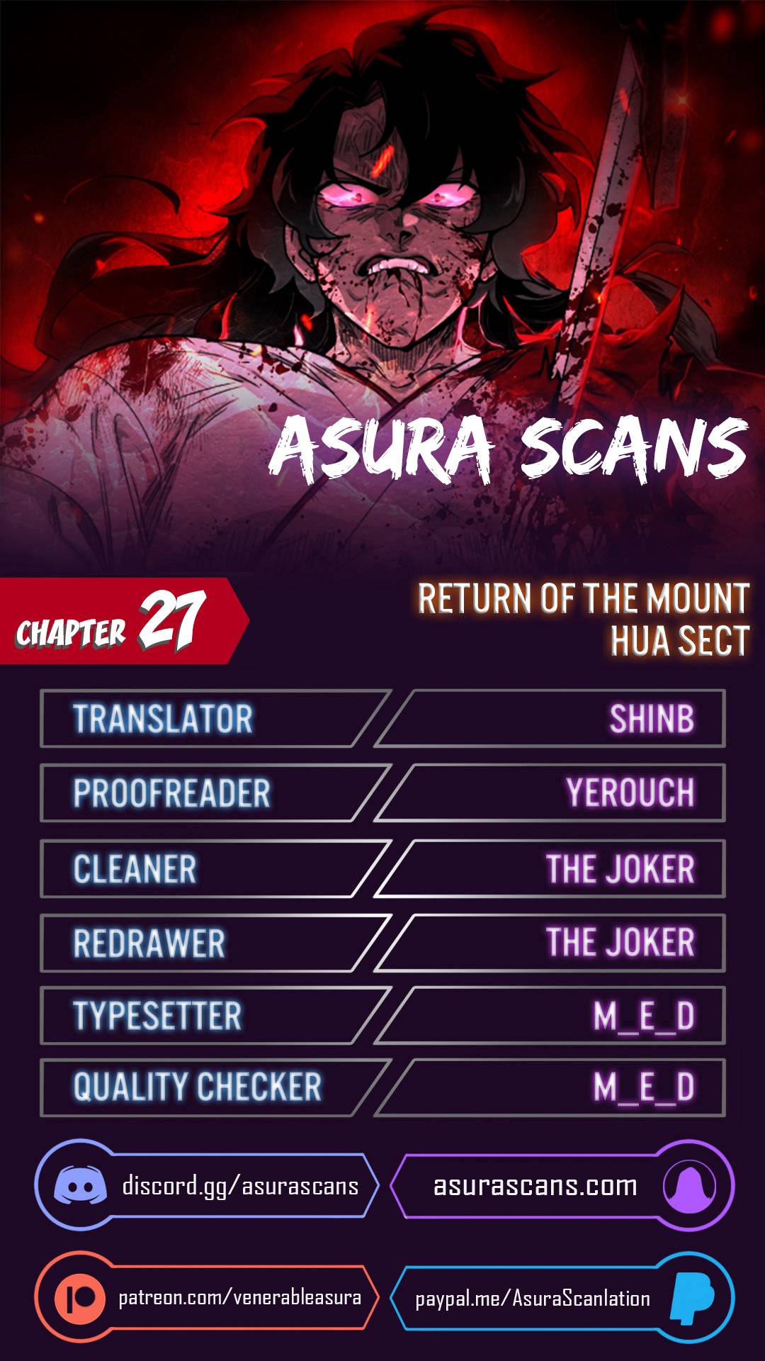 Return of the Mount Hua Sect [All Chapters] - chapter 27 - #1