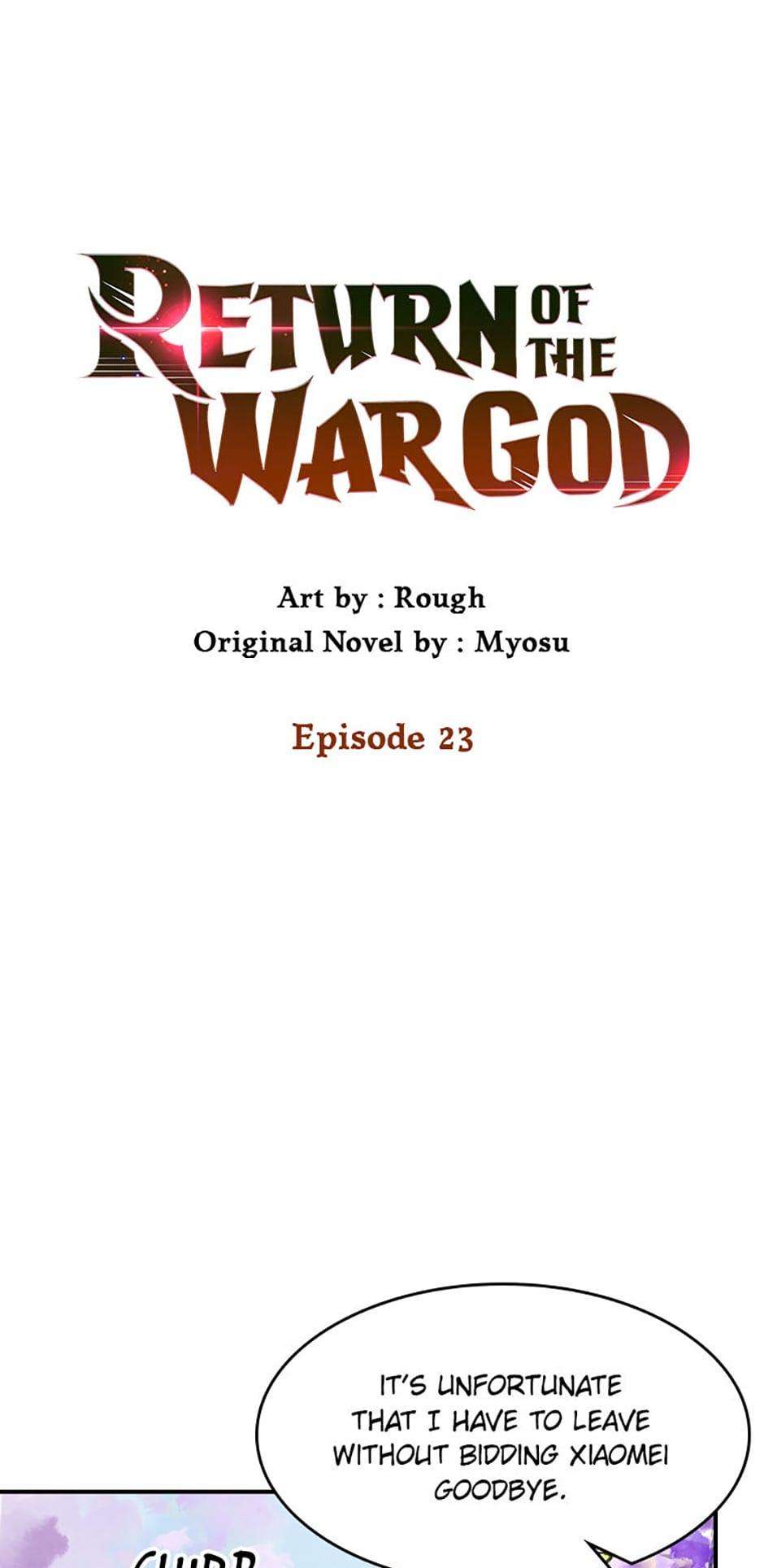 Return of the War God - chapter 23 - #1