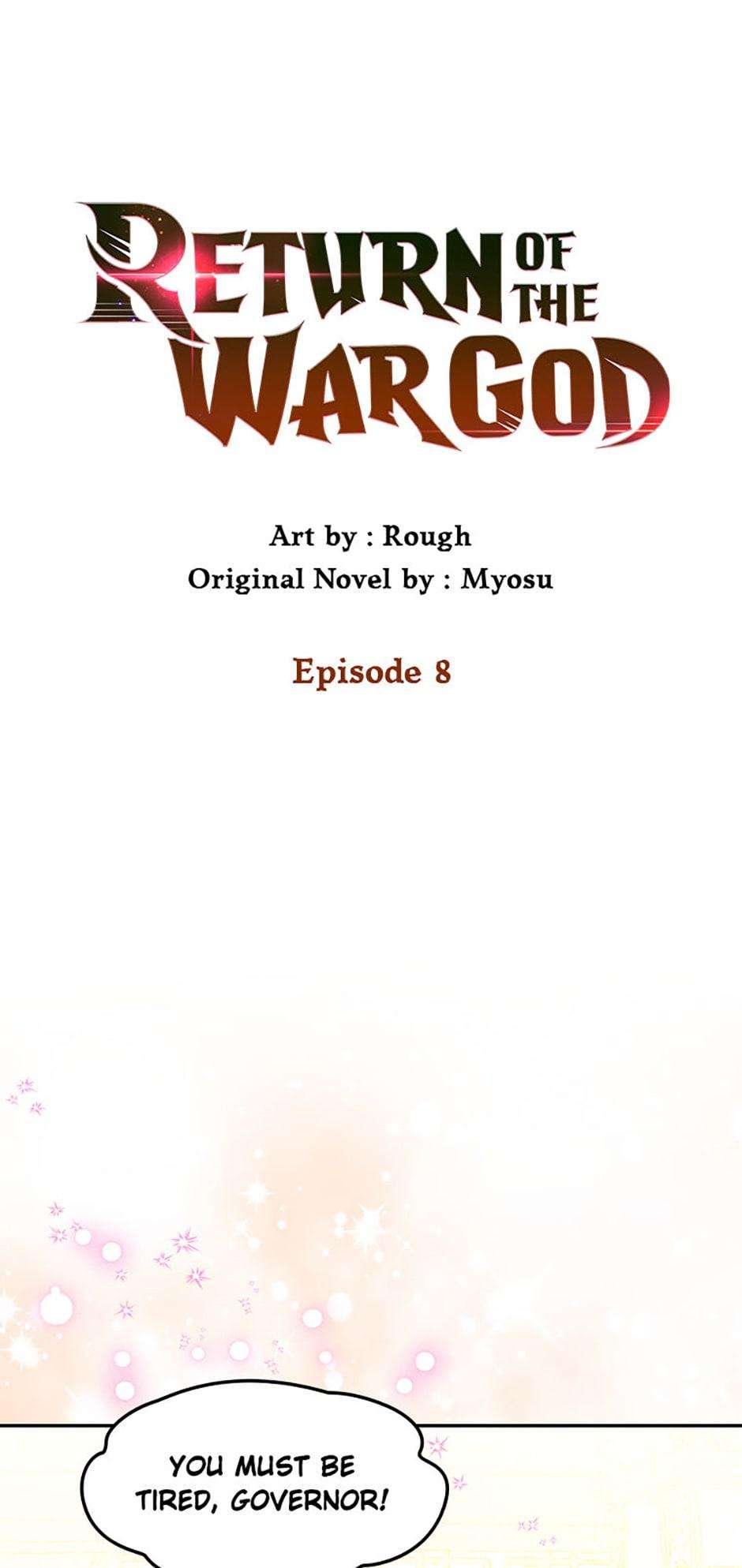 Return of the War God - chapter 8 - #1