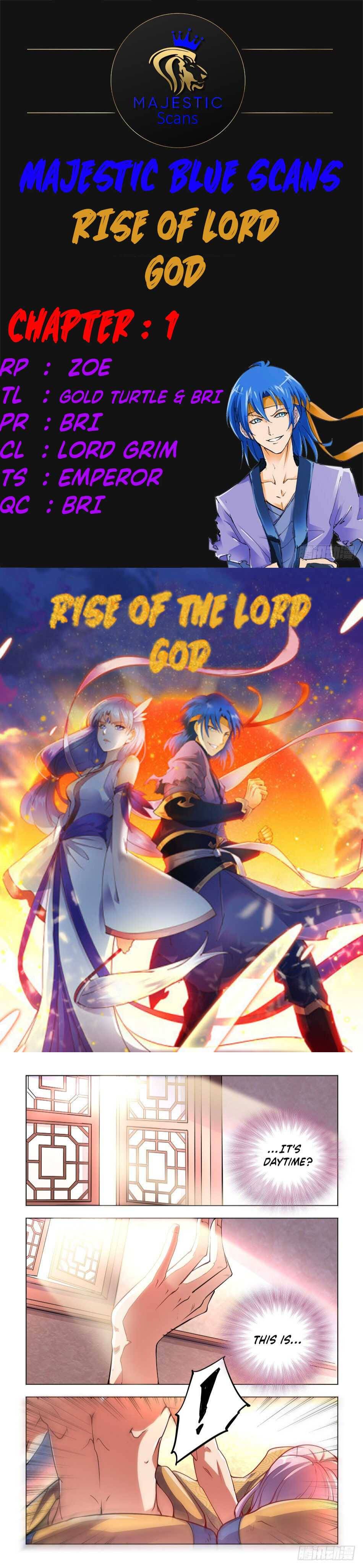 Rise Of The Lord God - chapter 1 - #1