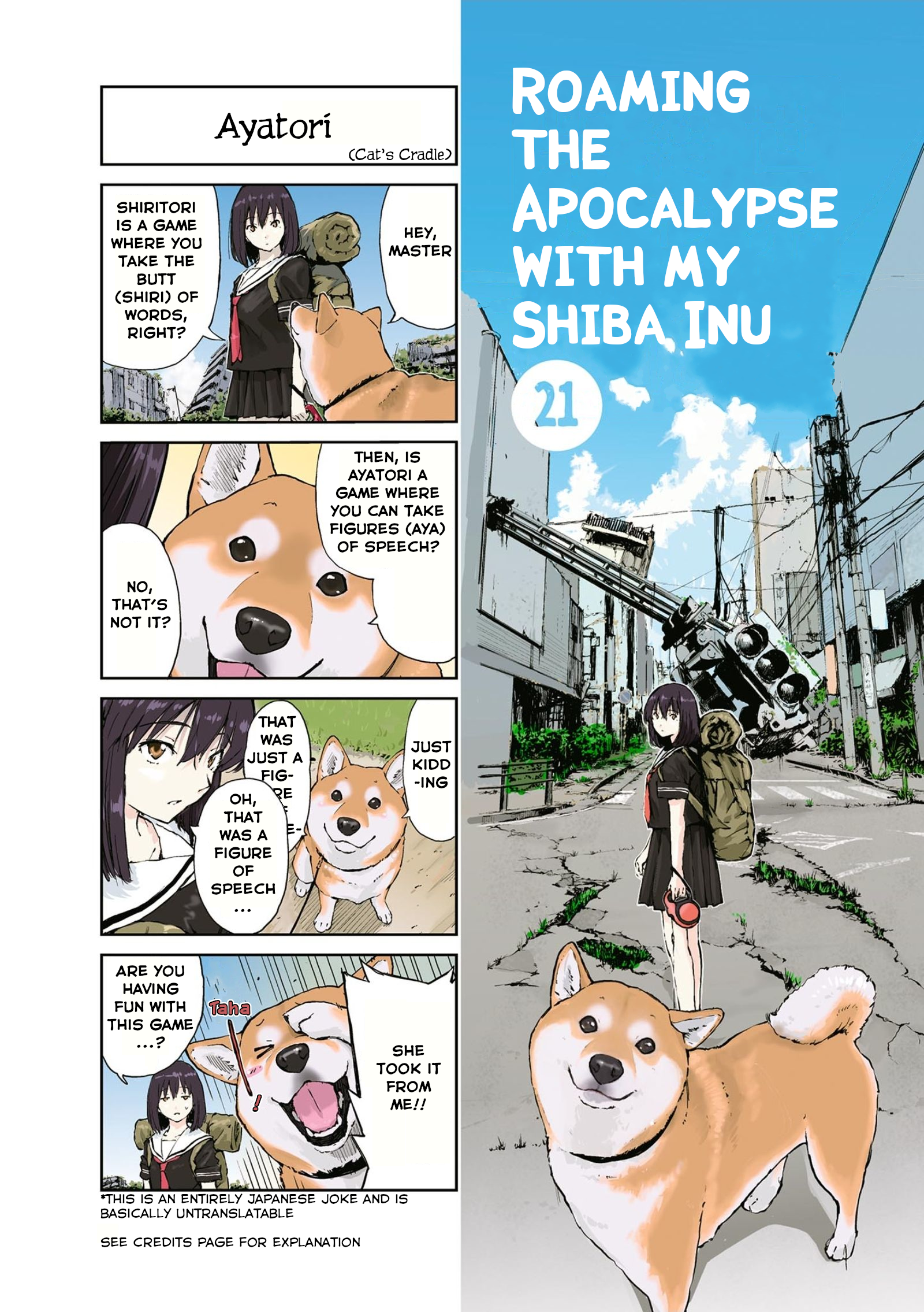 Roaming The Apocalypse With My Shiba Inu - chapter 21 - #1