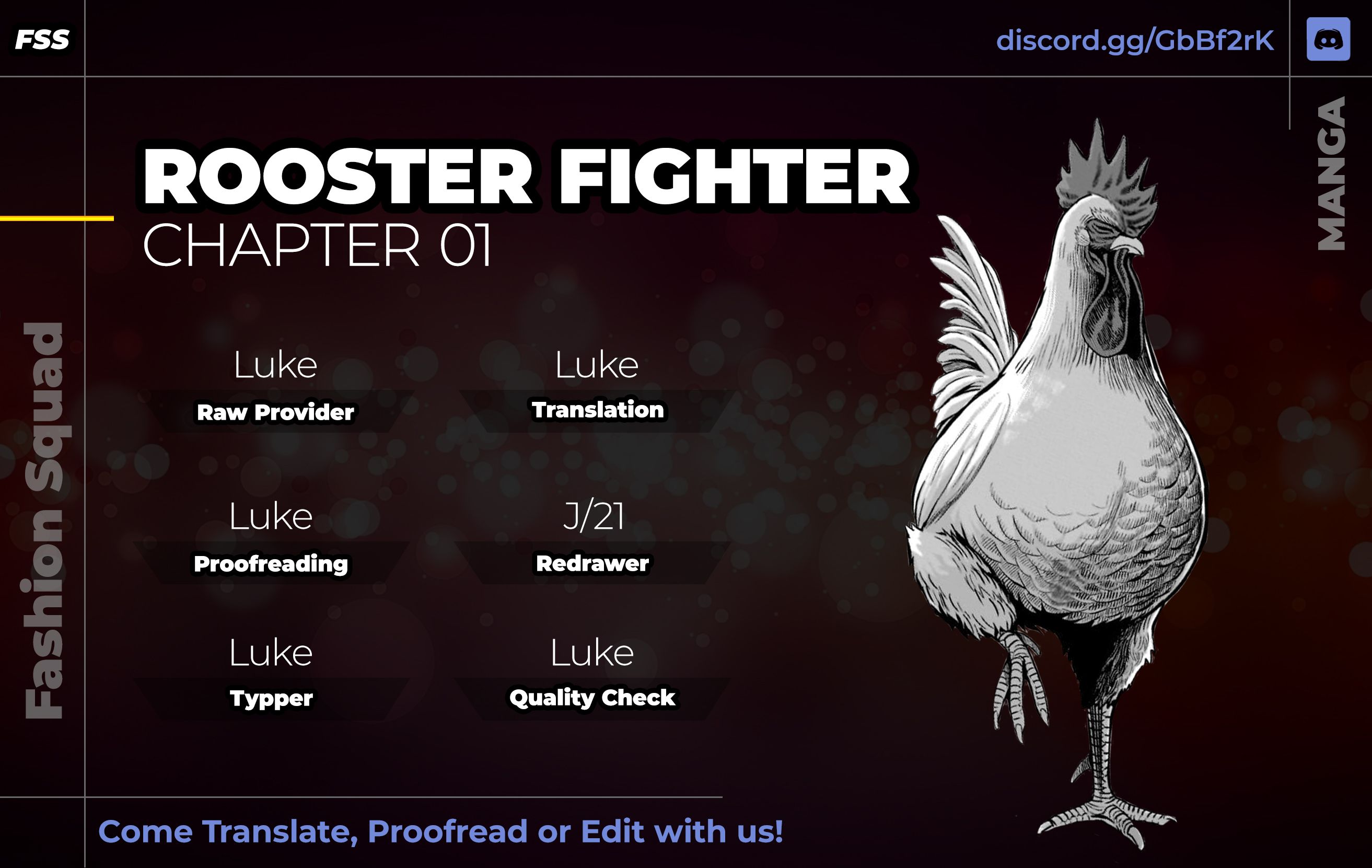 Rooster Fighter - chapter 1 - #1
