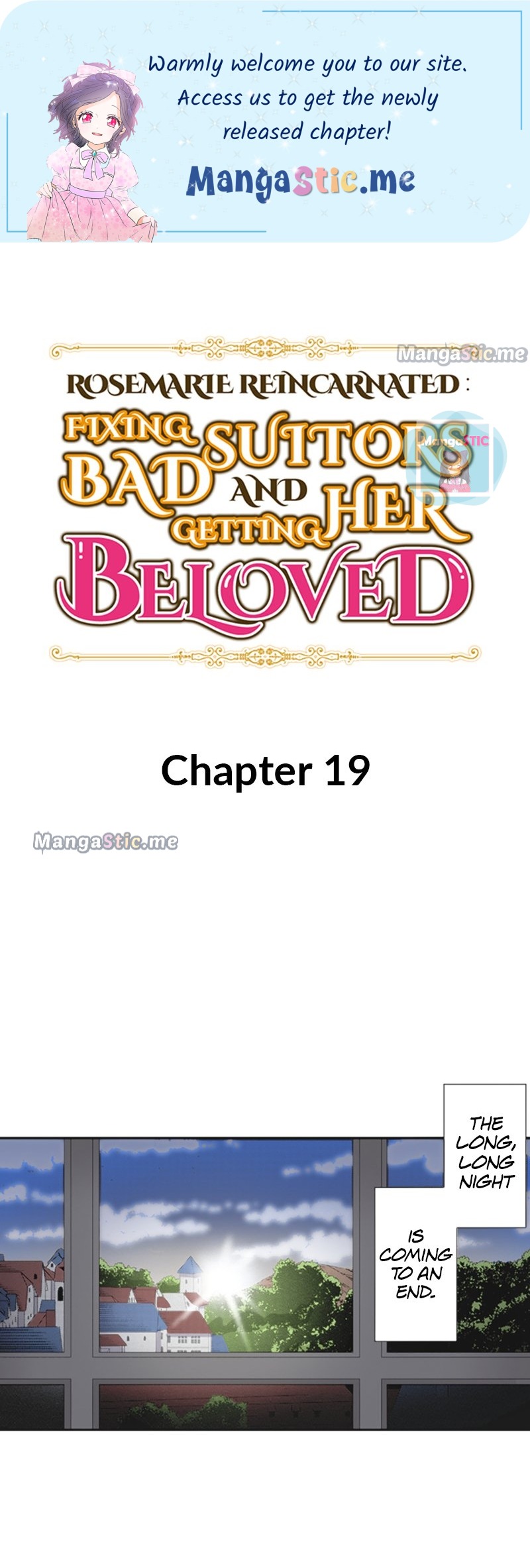 Rosemarie Reincarnated: Fixing Bad Suitor and Getting Her Beloved - chapter 19 - #1
