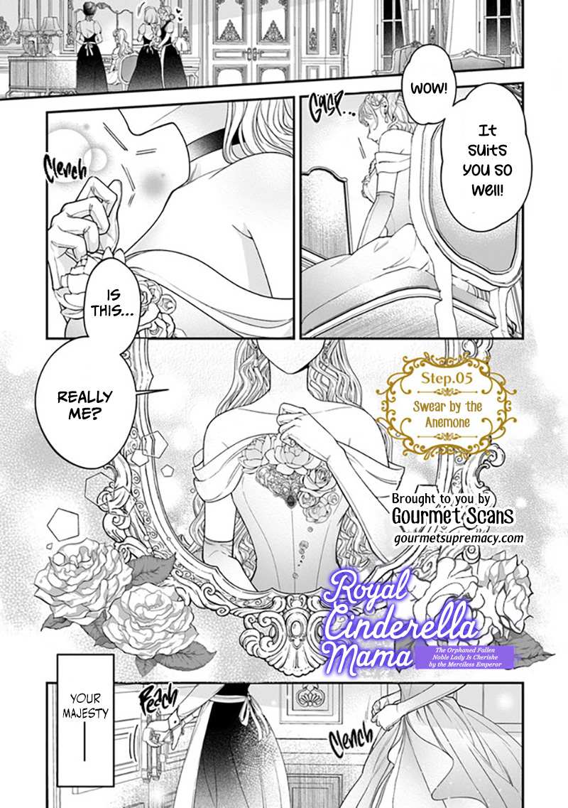 Royal Cinderella Mama - Tengai Kodoku No Botsuraku Reijou Wa Reitetsu Koutei Ni Dekiaisareru - chapter 5 - #3