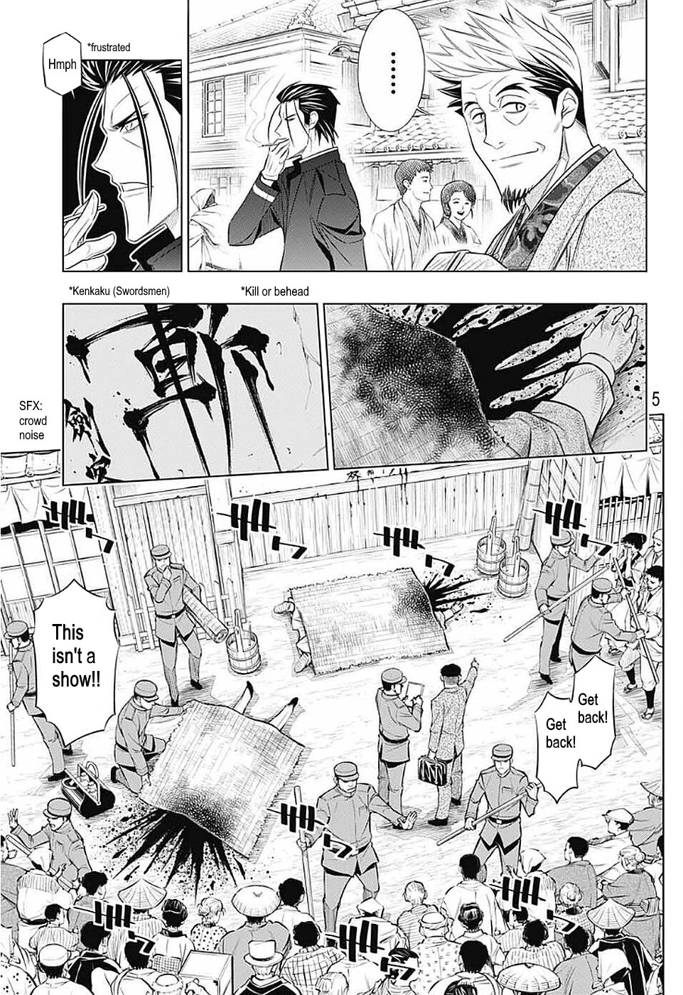 Rurouni Kenshin: Hokkaido Arc - chapter 36 - #5