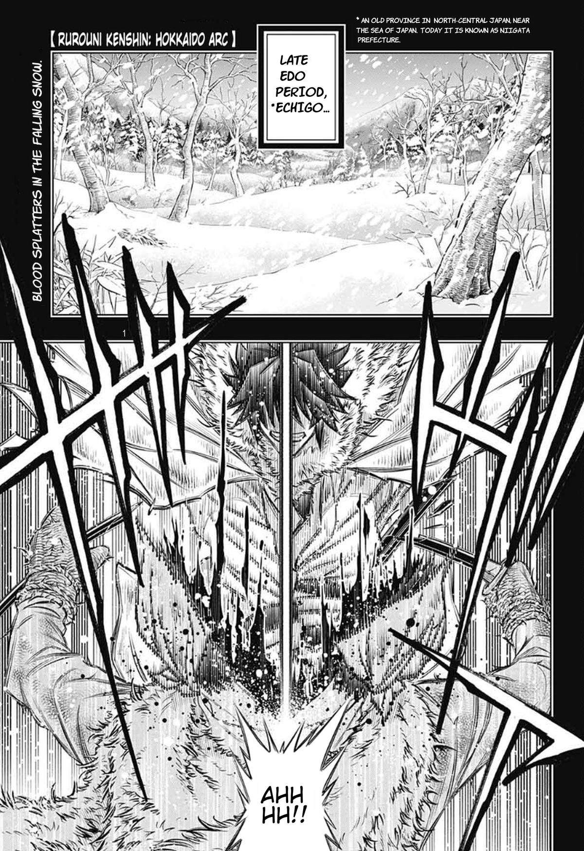 Rurouni Kenshin: Hokkaido Arc - chapter 58 - #1
